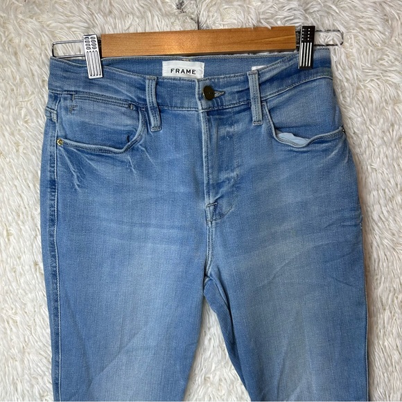 Frame Le High Skinny Jeans size 27 High Rise - Picture 3 of 7